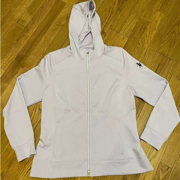 Fairway & Greene Margot Full Zip‎ Hoodie Lavender Purple Golf Active Women's XL - Picture 1 of 7